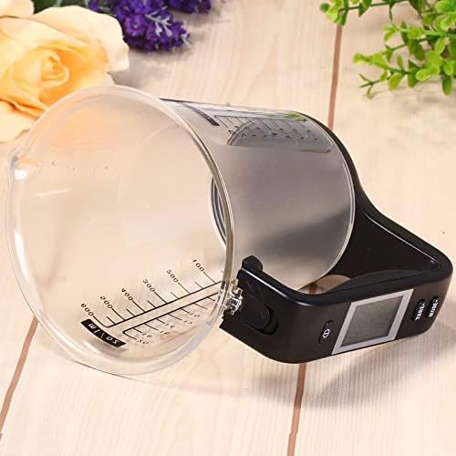 Balance de Cuisine - ElectronicCups™ - Noir - Douceur Pâtissière