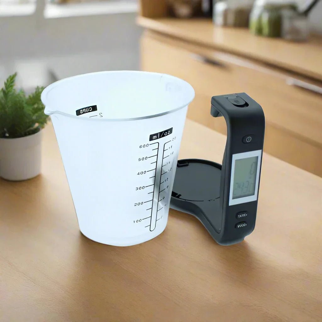 Balance de Cuisine - ElectronicCups™ - Noir - Douceur Pâtissière