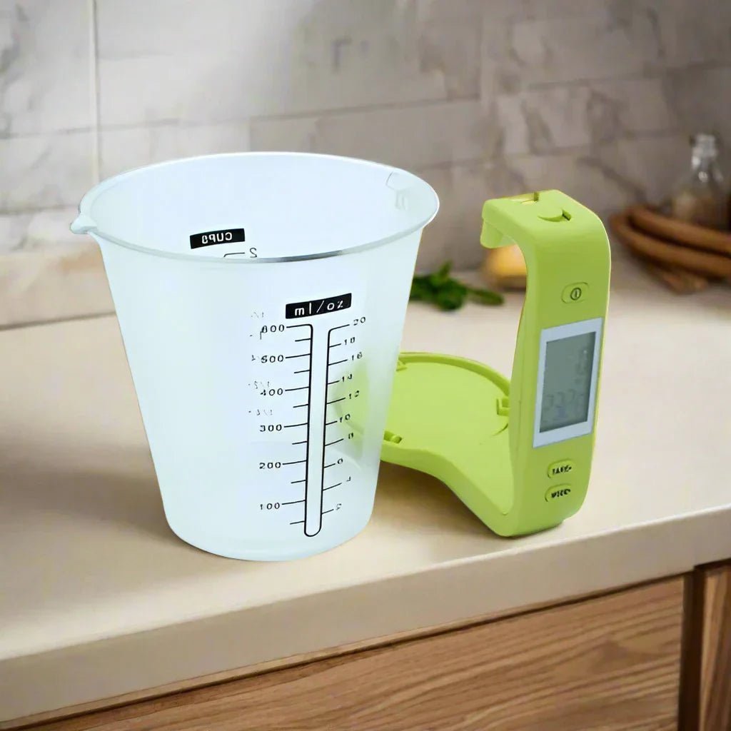 Balance de Cuisine - ElectronicCups™ - Vert - Douceur Pâtissière
