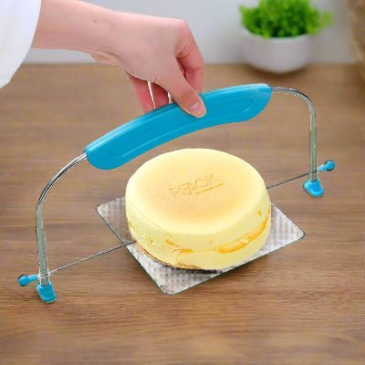 COUPE GATEAU - TranchePro™ - Bleu - Douceur Pâtissière