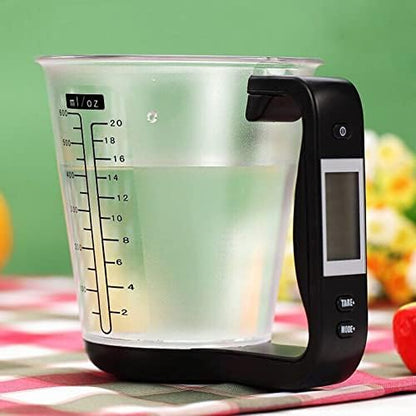 Balance de Cuisine - ElectronicCups™ - Noir - Douceur Pâtissière