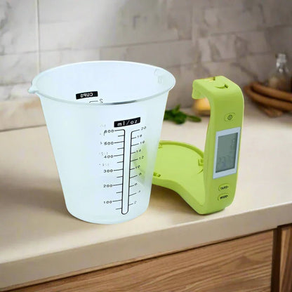 Balance de Cuisine - ElectronicCups™ - Vert - Douceur Pâtissière
