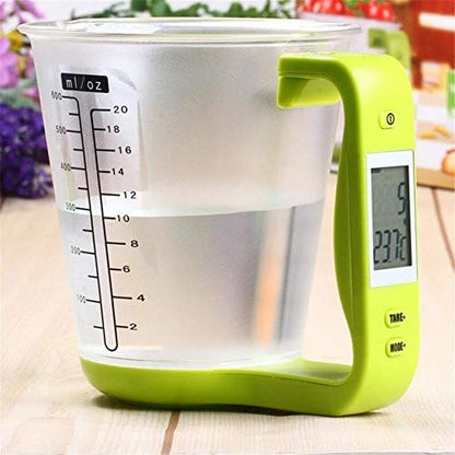 Balance de Cuisine - ElectronicCups™ - Vert - Douceur Pâtissière