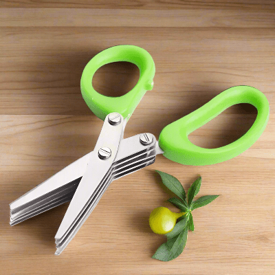 Ciseaux de Cuisine - MultiLayersScissor™ - Vert - Douceur Pâtissière