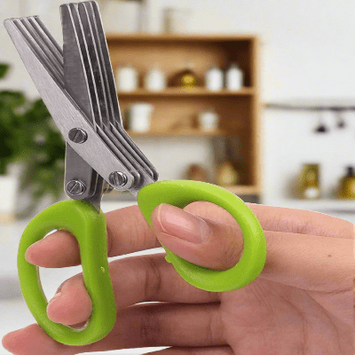 Ciseaux de Cuisine - MultiLayersScissor™ - Vert - Douceur Pâtissière
