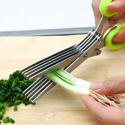 Ciseaux de Cuisine - MultiLayersScissor™ - Vert Clair - Douceur Pâtissière