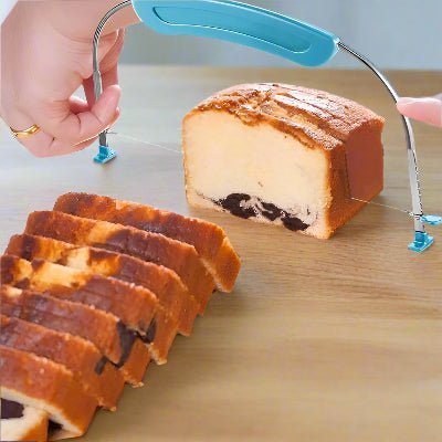 COUPE GATEAU - TranchePro™ - Bleu - Douceur Pâtissière