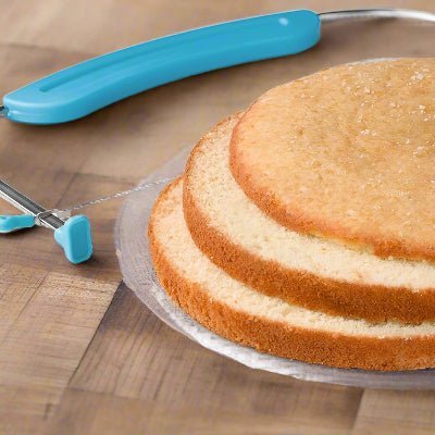 COUPE GATEAU - TranchePro™ - Bleu - Douceur Pâtissière